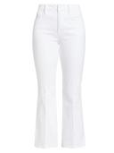 Good American Good Legs Crop Mini Bootcut Jeans | White | Size 18 | Shopbop