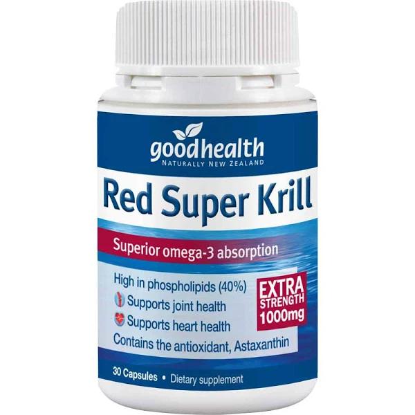 Good Health Red Super Krill 1000 30 Capsules