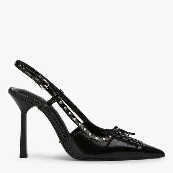 Graff Black Hi Shine Heels | Heels | Tony Bianco Black Hi Shine / 9.5