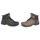 Grafters Mens Super Wide EEEE Fitting Safety Boots Black 7 UK