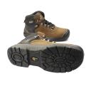 Grafters Mens Super Wide EEEE Fitting Safety Boots Dark Brown 10 UK