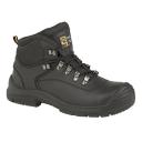 Grafters Mens Super Wide EEEE Fitting Safety Boots Dark Brown 7 UK