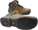 Grafters Mens Super Wide EEEE Fitting Safety Boots Dark Brown 9 UK