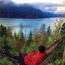 Grand Trunk Double Parachute Nylon Hammock-Woodland Camo
