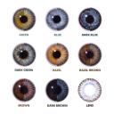 Gray Blue Tri Tone Colored Natural Contact Lenses (30 Day)