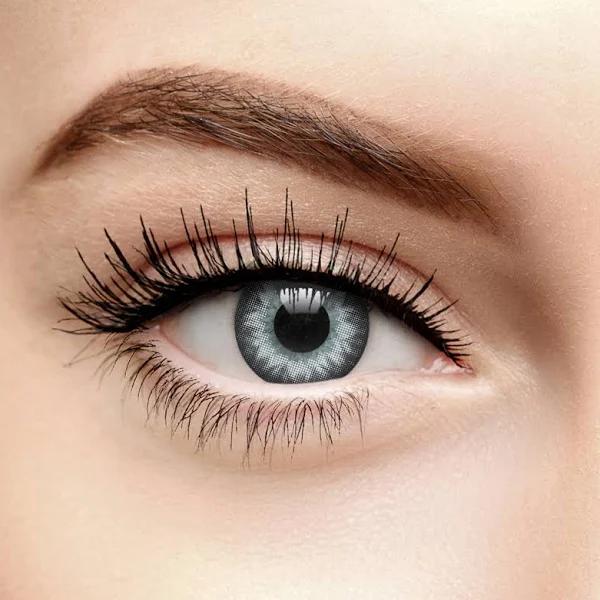 Gray Natural Circle Colored Contact Lenses (30 Day)