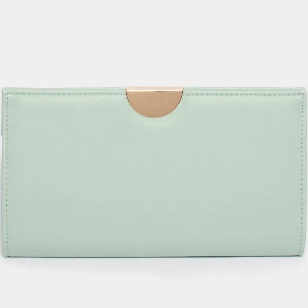 Green Carlie Clutch Bag
