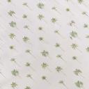 Green Palm Fitted Cot Sheet