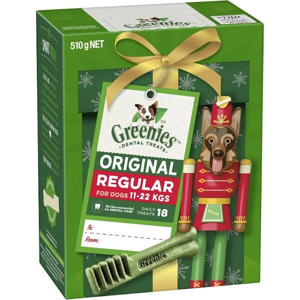 Greenies Nutcracker Regular Dog Treats 510g