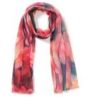 Gregory Ladner Abstract Design Scarf in Pink