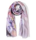 Gregory Ladner Abstract Design Scarf in Pink