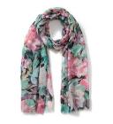 Gregory Ladner Abstract Design Scarf in Pink
