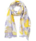Gregory Ladner Abstract Design Scarf in Pink