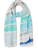 Gregory Ladner Abstract Design Scarf in Pink