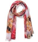 Gregory Ladner Abstract Design Scarf in Pink