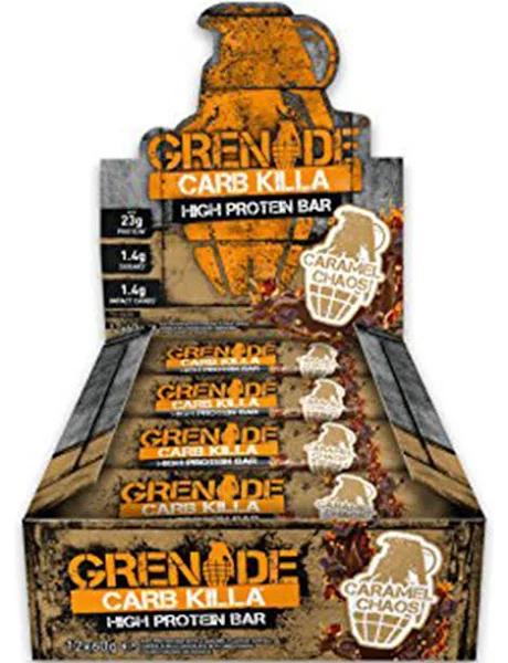 Grenade Carb Killa 12 Bars Caramel Chaos