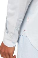 Griffon Linen - Ice Blue Tailored Fit Linen Trousers