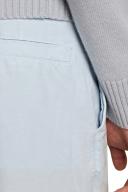 Griffon Linen - Ice Blue Tailored Fit Linen Trousers