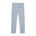 Griffon Linen - Ice Blue Tailored Fit Linen Trousers