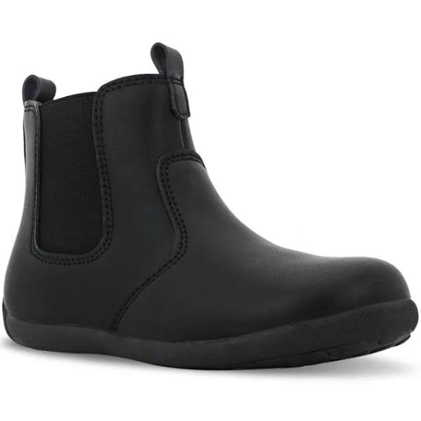 Grosby Kids Gusset Boot - Black - Black - Size 9
