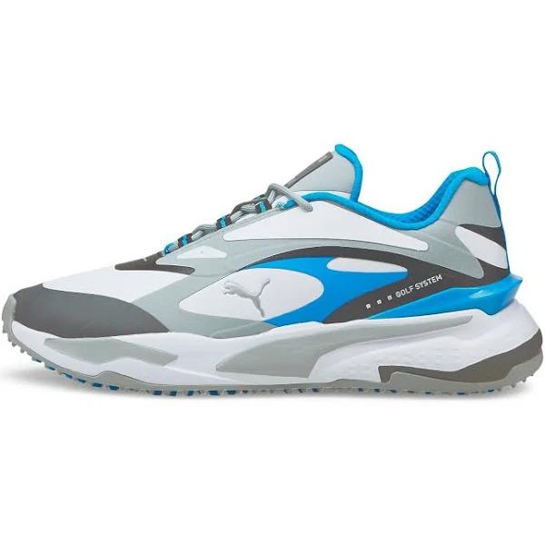 Gs-Fast Spikeless Golf Shoes Puma White / Quarry / Ocean Dive / 7