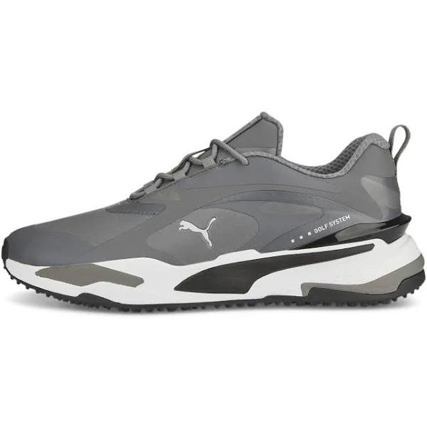 GS-Fast Unisex Golf Shoes in Quiet Shade/Quiet Shade/Black, Size 7 by Puma