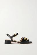 Gucci Baby Horsebit-detailed Leather Sandals - Women - Black Sandals - IT37.5