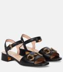 Gucci Baby Horsebit-detailed Leather Sandals - Women - Black Sandals - IT37.5