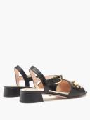 Gucci Baby Horsebit-detailed Leather Sandals - Women - Black Sandals - IT37.5