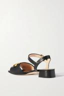 Gucci Baby Horsebit-detailed Leather Sandals - Women - Black Sandals - IT37