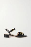 Gucci Baby Horsebit-detailed Leather Sandals - Women - Black Sandals - IT39