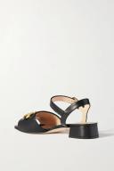 Gucci Baby Horsebit-detailed Leather Sandals - Women - Black Sandals - IT39