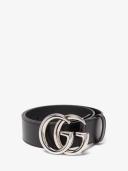Gucci, GG Marmont leather belt, Women, Black, 80CM, Belts