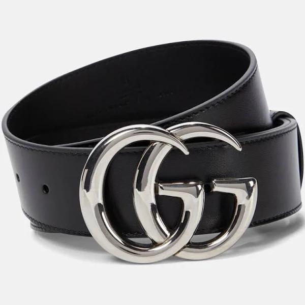 Gucci, GG Marmont leather belt, Women, Black, 80CM, Belts