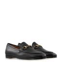Gucci, Jordaan leather loafers, Women, Black, 37, Flats
