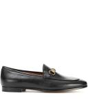 Gucci, Jordaan leather loafers, Women, Black, 37, Flats