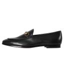 Gucci, Jordaan leather loafers, Women, Black, 37, Flats