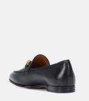 Gucci, Jordaan leather loafers, Women, Black, 42, Flats