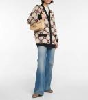 Gucci, Jumbo GG Princetown canvas slippers, Women, Brown, EU 39.5, Flat shoes, Leather