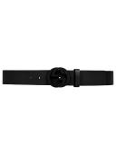Gucci Leather Belt With Interlocking G Buckle, Size 95