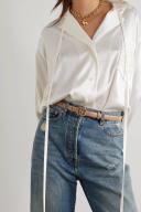 Gucci Leather Belt - Women - Beige Belts