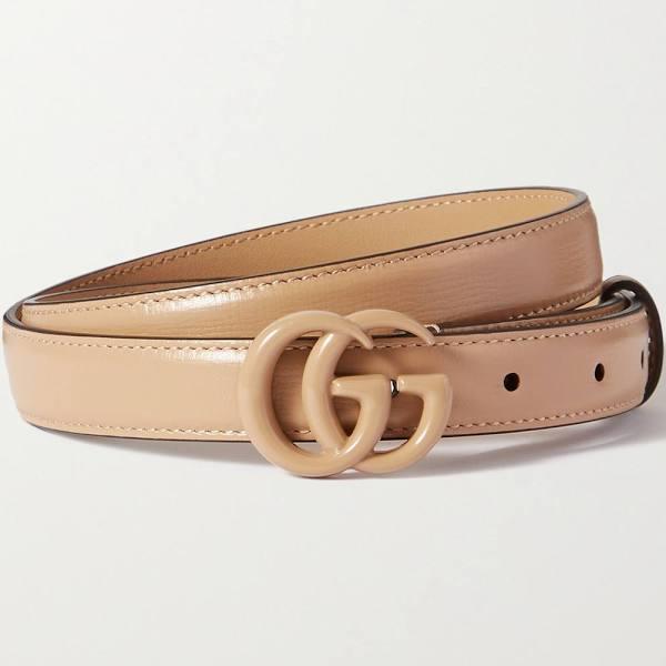 Gucci Leather Belt - Women - Beige Belts