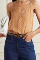 Gucci Leather Belt - Women - Light Brown Belts