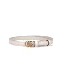 Gucci Leather Belt - Women - White Belts