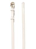 Gucci Leather Belt - Women - White Belts