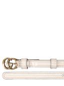 Gucci Leather Belt - Women - White Belts