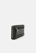 Guess Caddie Large Zip Around Wallet in Black | StrandBags.com