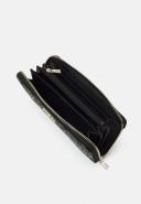 Guess Caddie Large Zip Around Wallet in Black | StrandBags.com