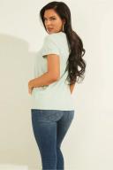Guess Jeans Pink Cotton Tops & T-Shirt, XS