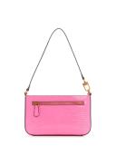 Guess Katey Mini Top Zip Shoulder Bag Croc Bright Blue
